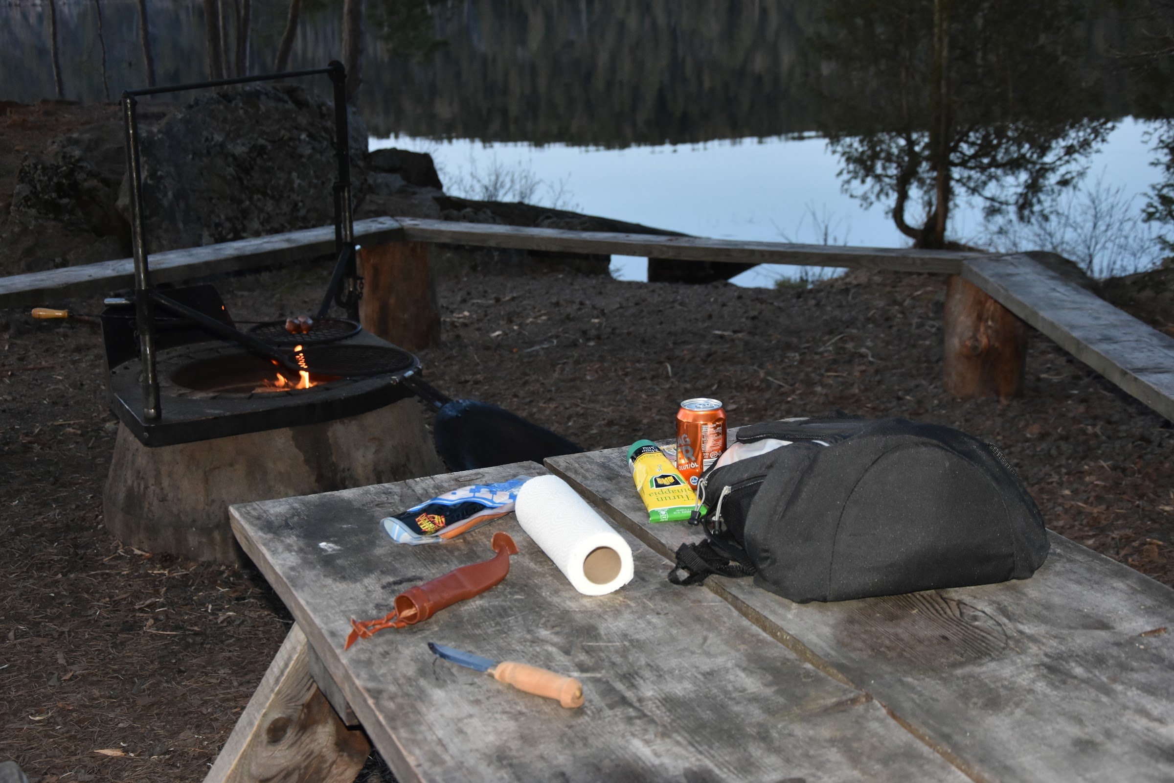 Talas Campfire Site (Talas tulipaikka) - Repovesi National Park